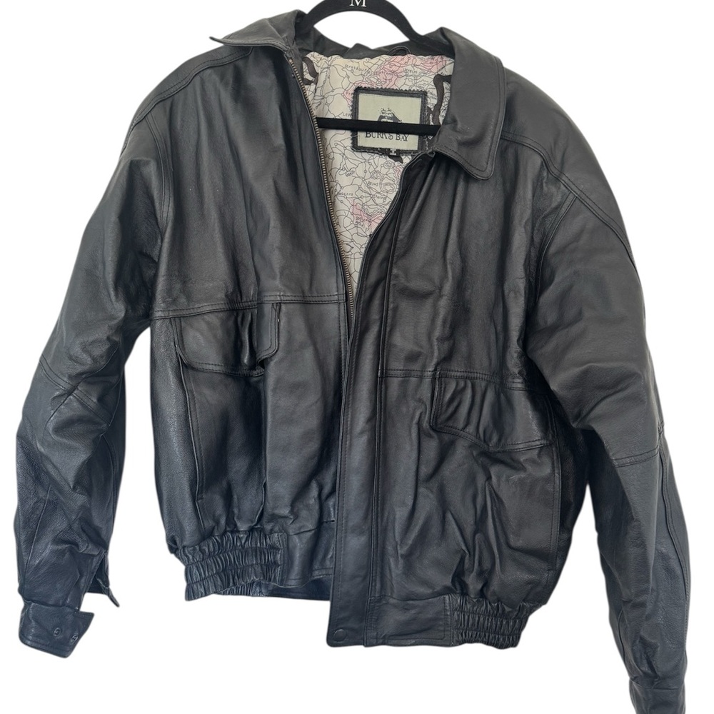 Elegant Black Leather Jacket